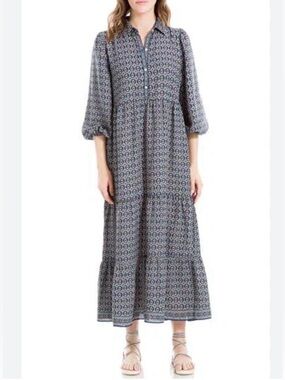 Max Studio tiered dress